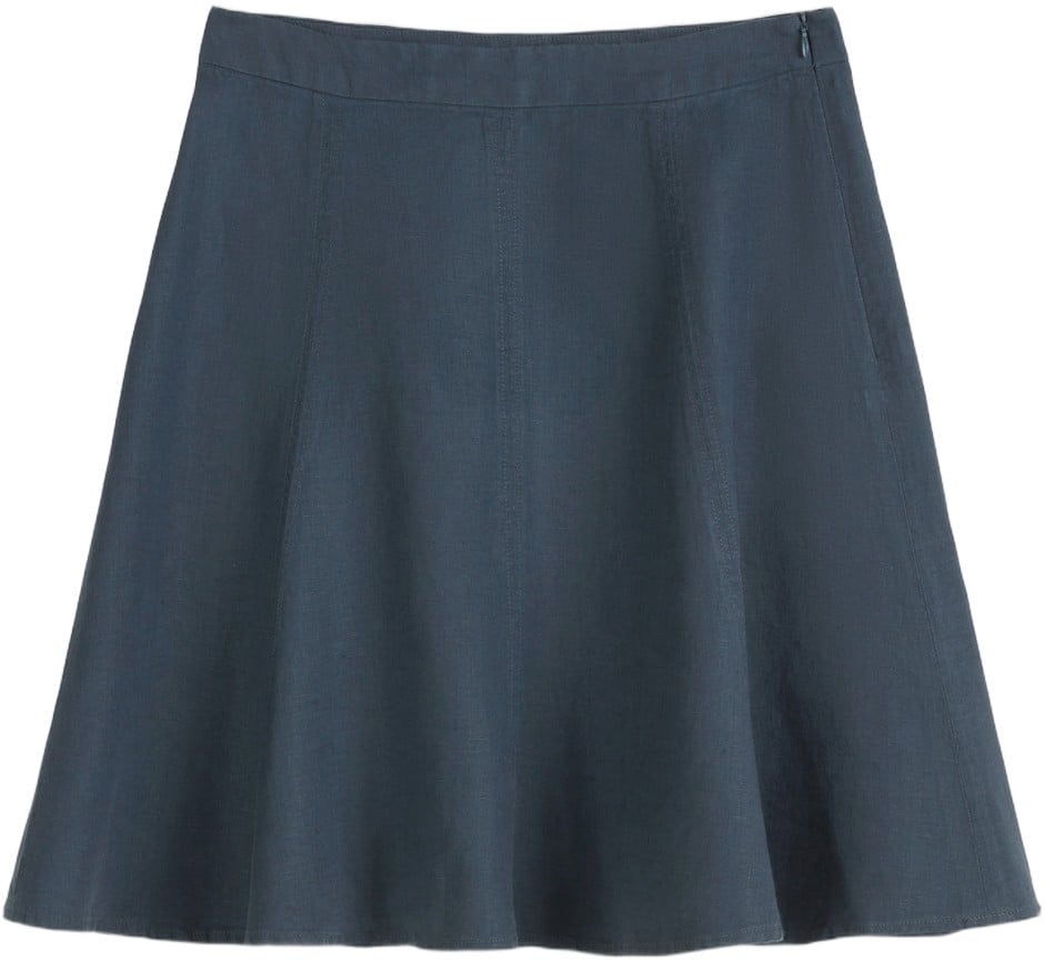 Woven Skirt, Short Length, Flared h