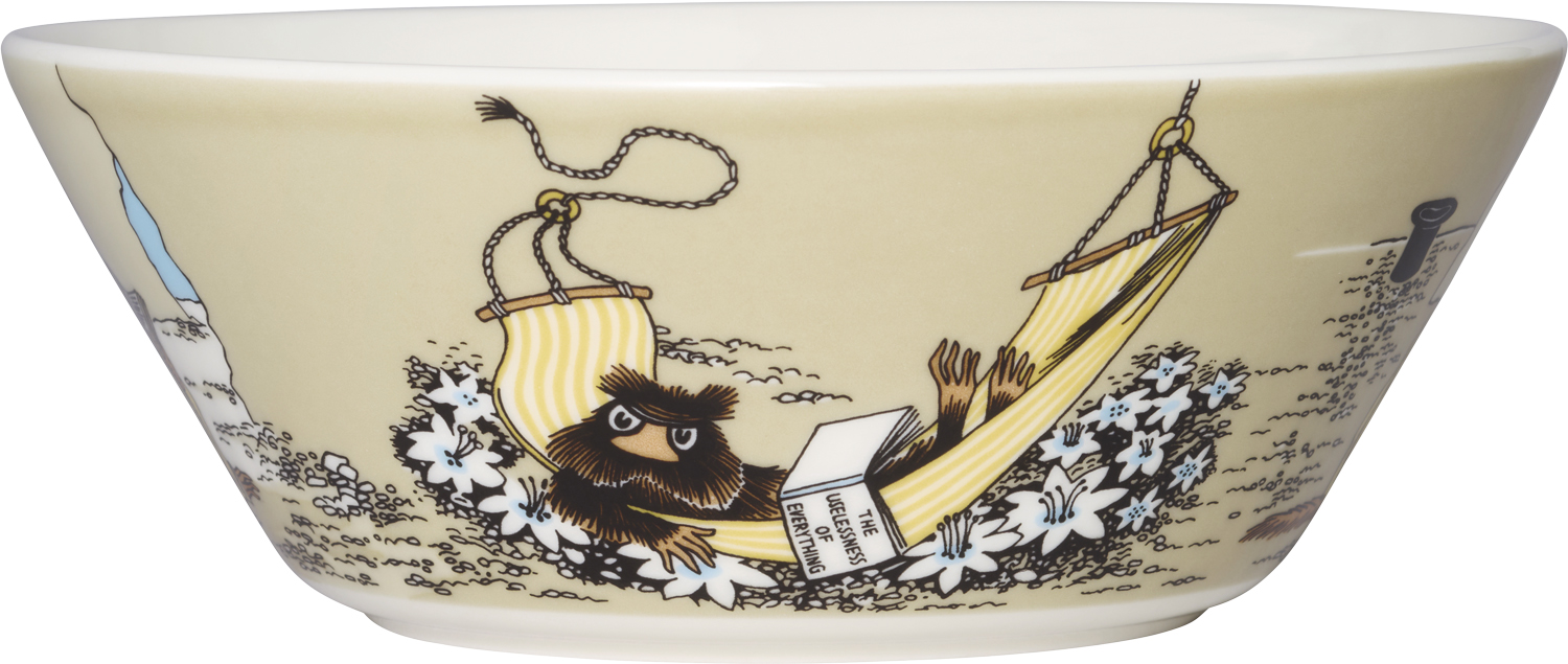 Mumi Skål 15cm Bisamrotte Beige
