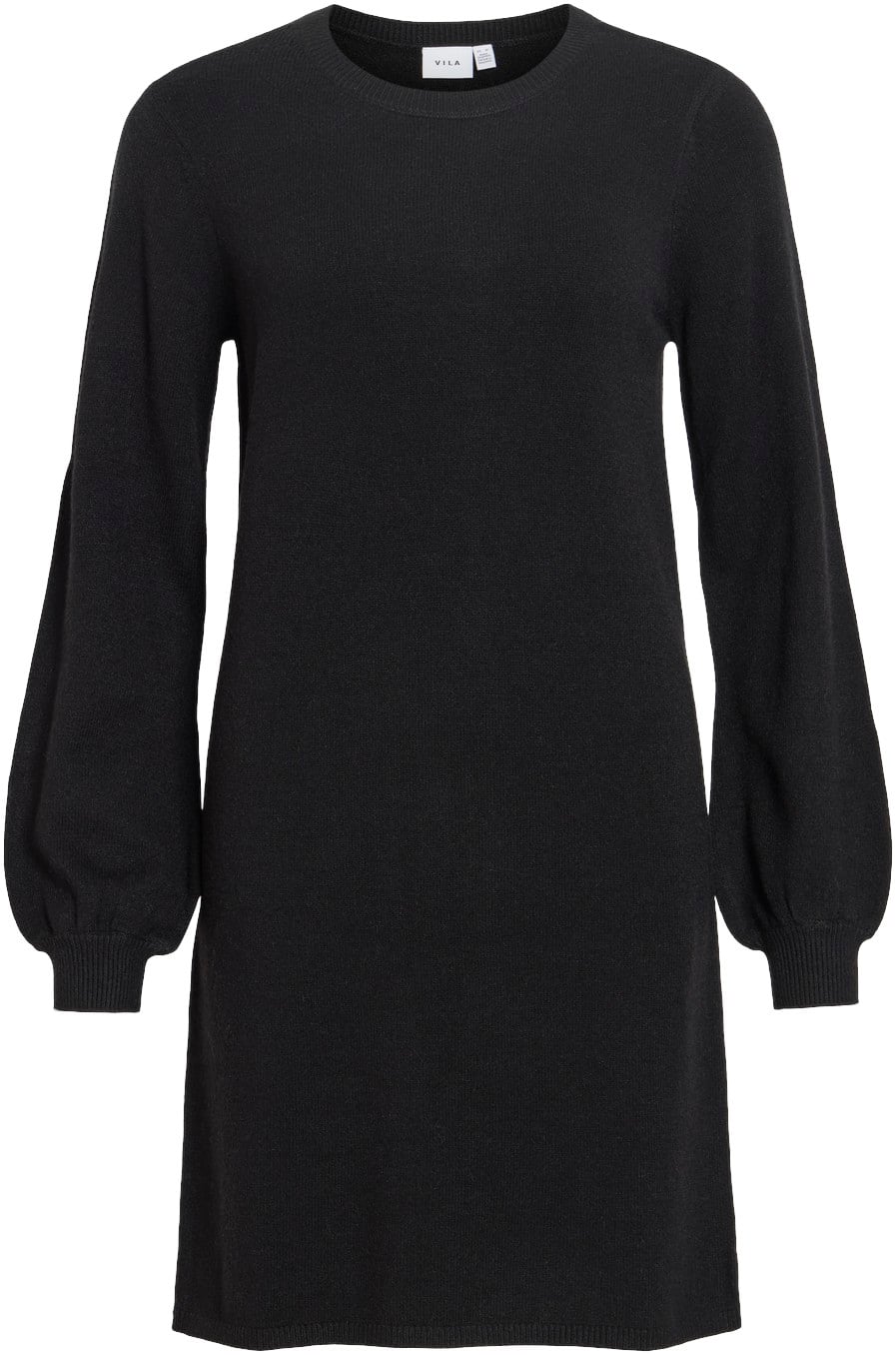 Viril L/S Volume Sleeve Knit Dress