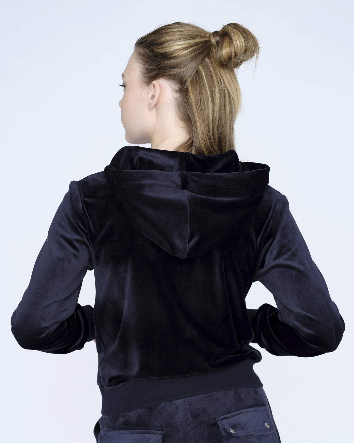 Robertson Classic Velour Zip Trough Hoodie