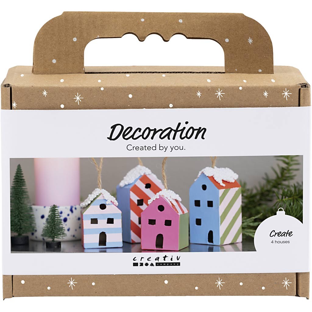 Mini DIY Kit Dekoration, Huse, Colorful
