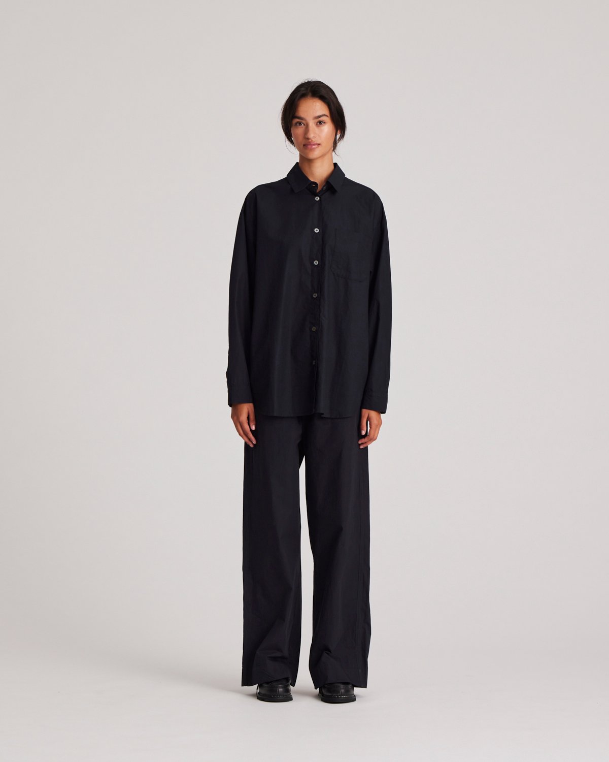 Astrid L/S Poplin Shirt Gots