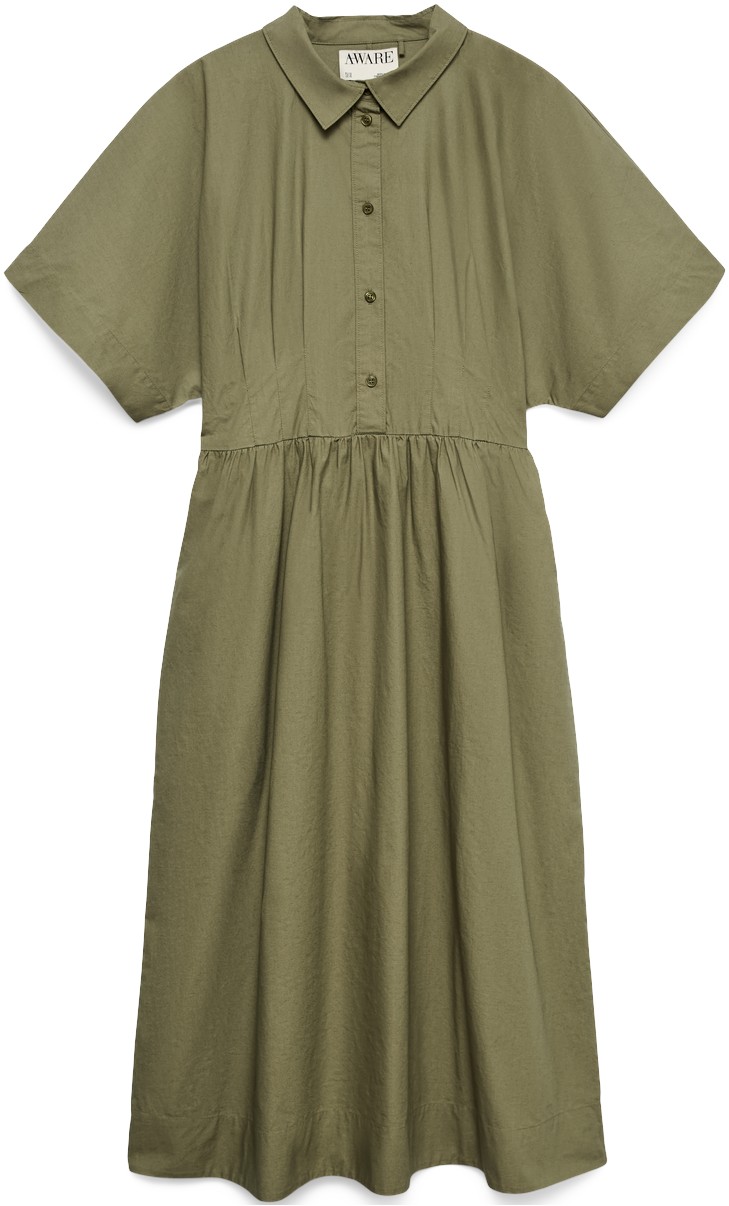 Awbarbara SS Calf Dress