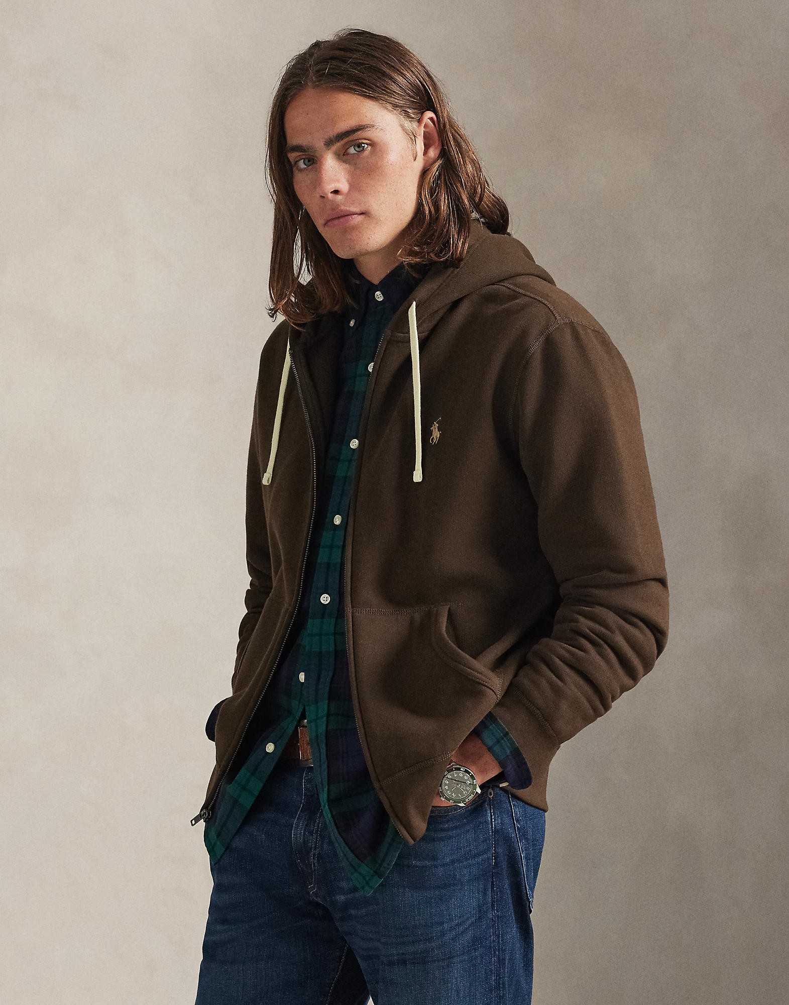 The RL Fleece Fullzip Hoodie