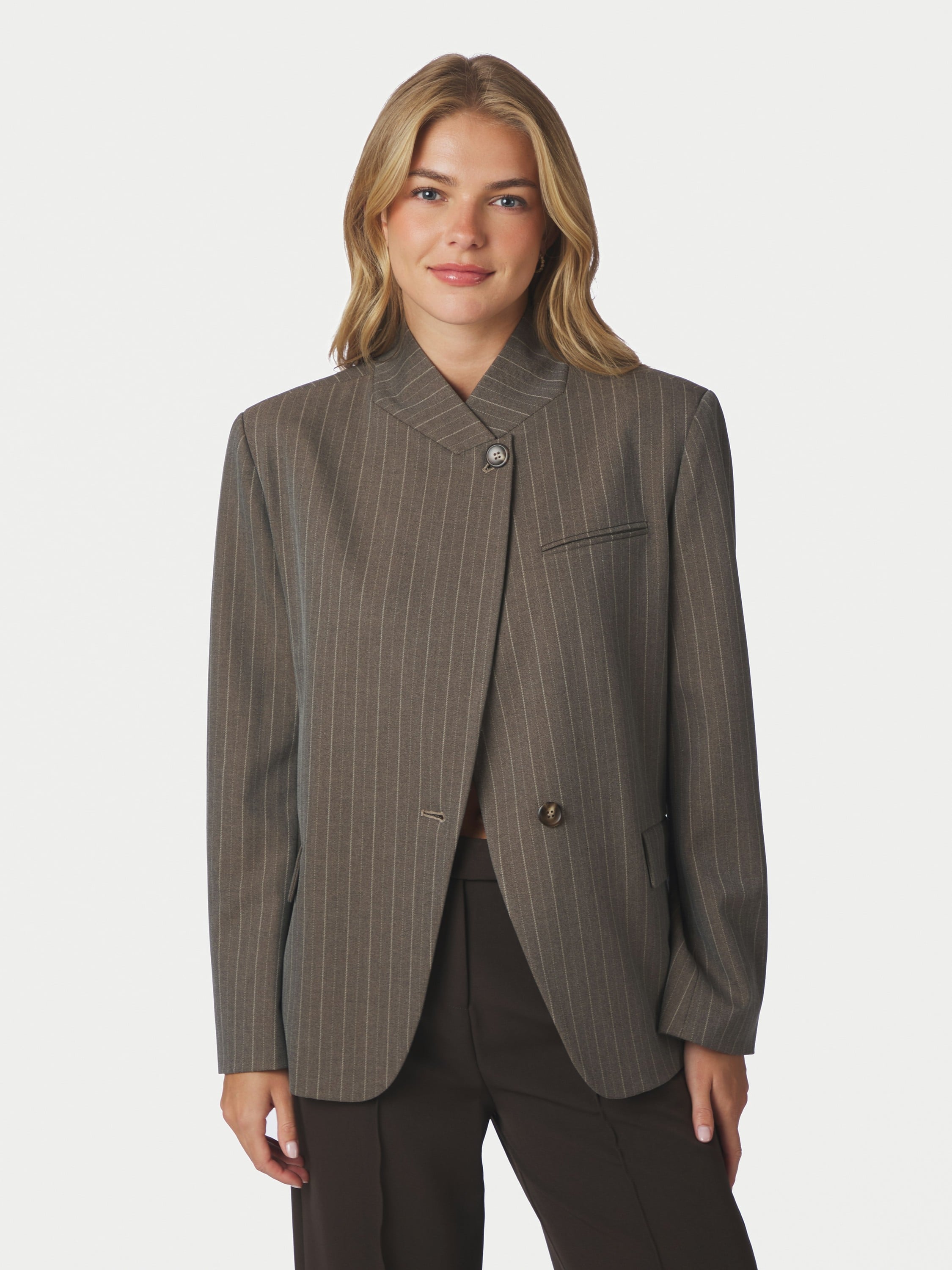 Nerine Pinstripe Blazer