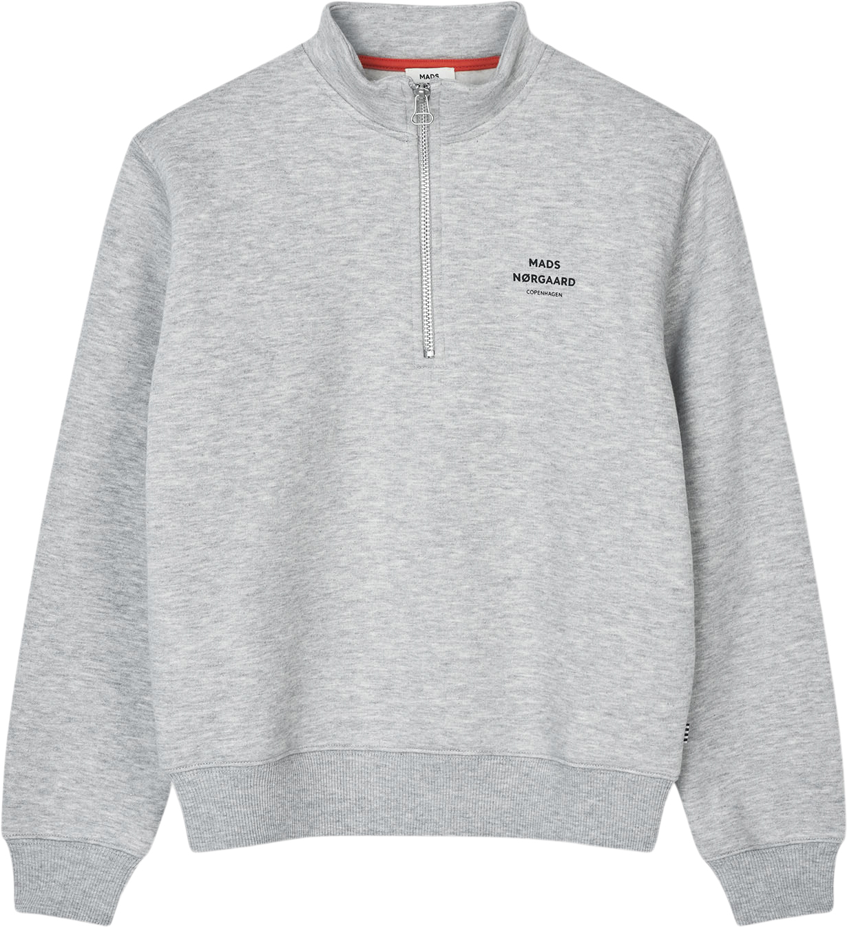 Mix Sweat Crewie Half Zip Sweatshirt