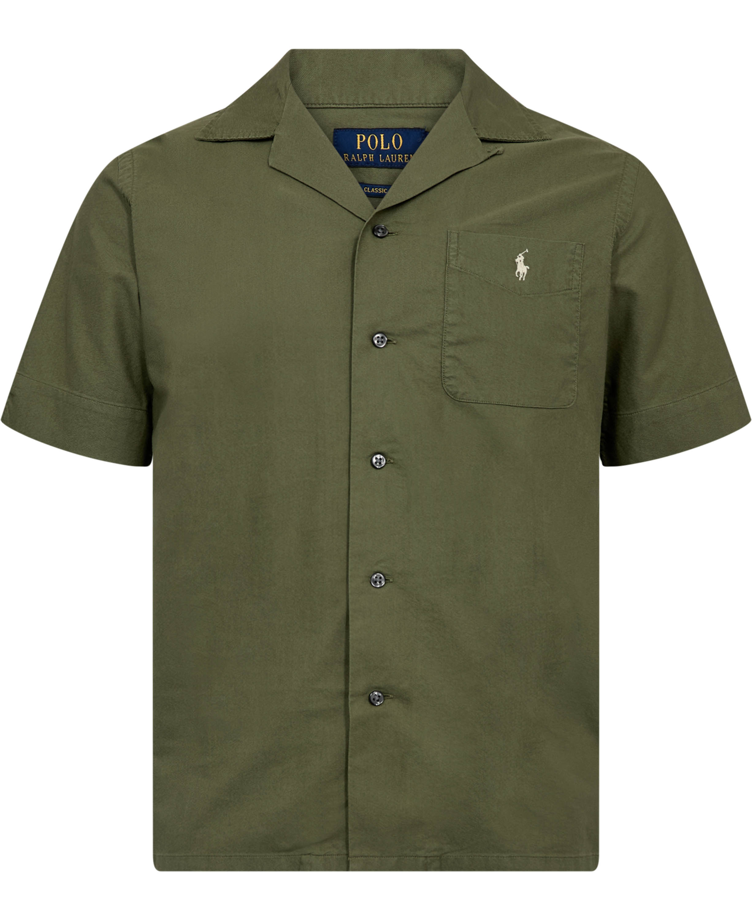 Classic Fit Oxford Camp Shirt