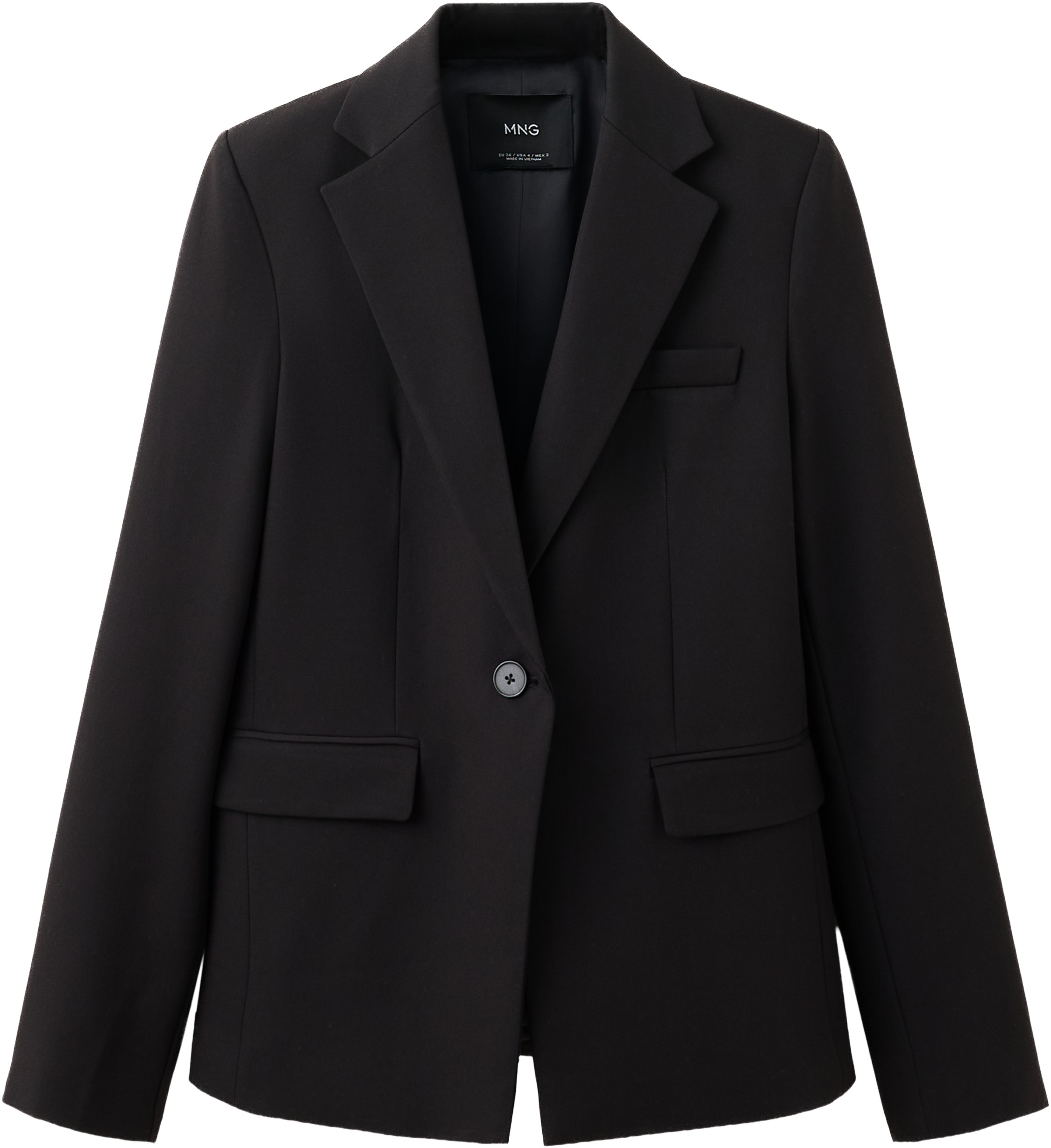 Fitted Suit Blazer