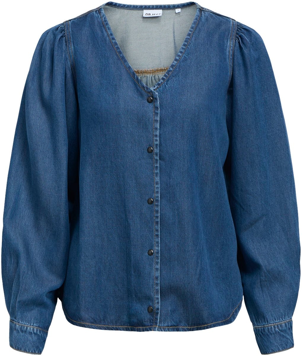 Objframe RE L/S Vneck TOP DIV