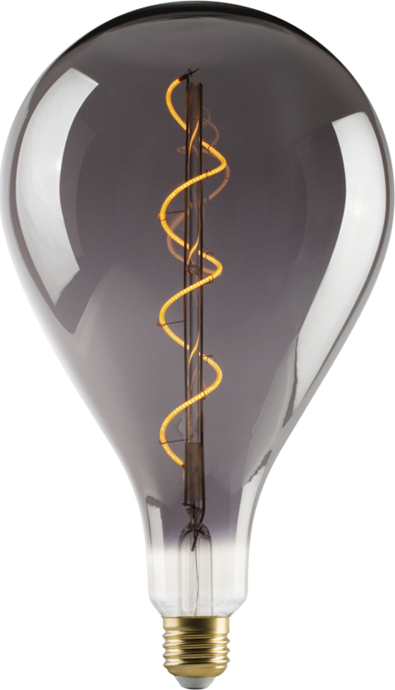 E3 Led Vintage A160 E27 100lm Smoked Spiral 922 Dæmpbar