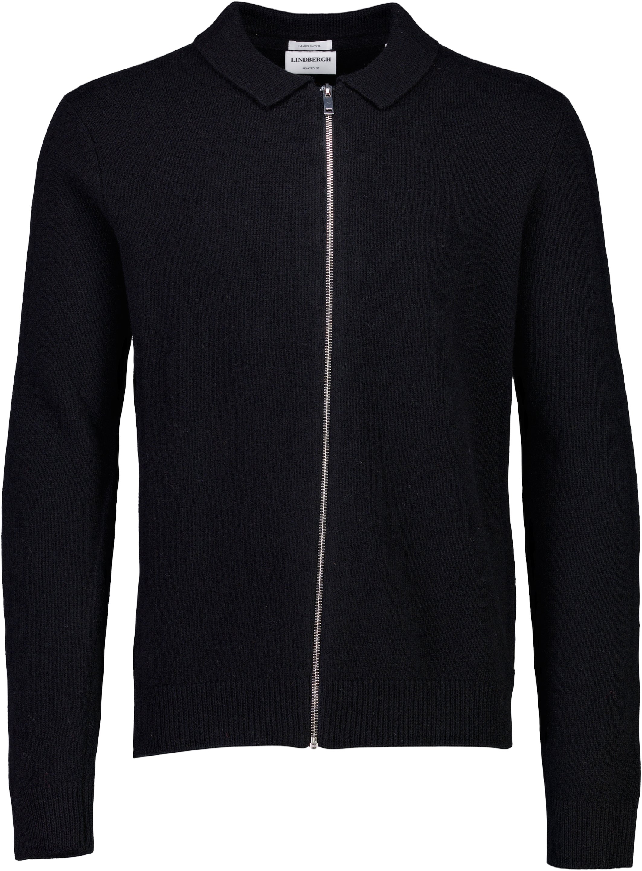 Lambswool L/S Cardigan w zip