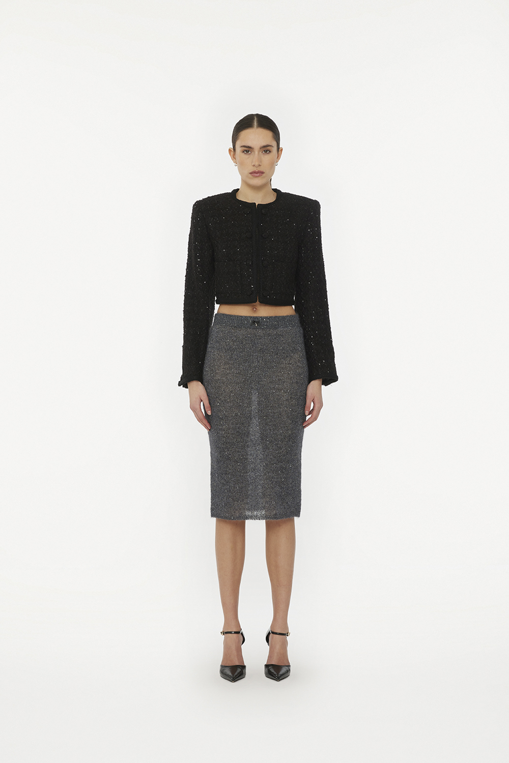 Boucle Crop Jacket