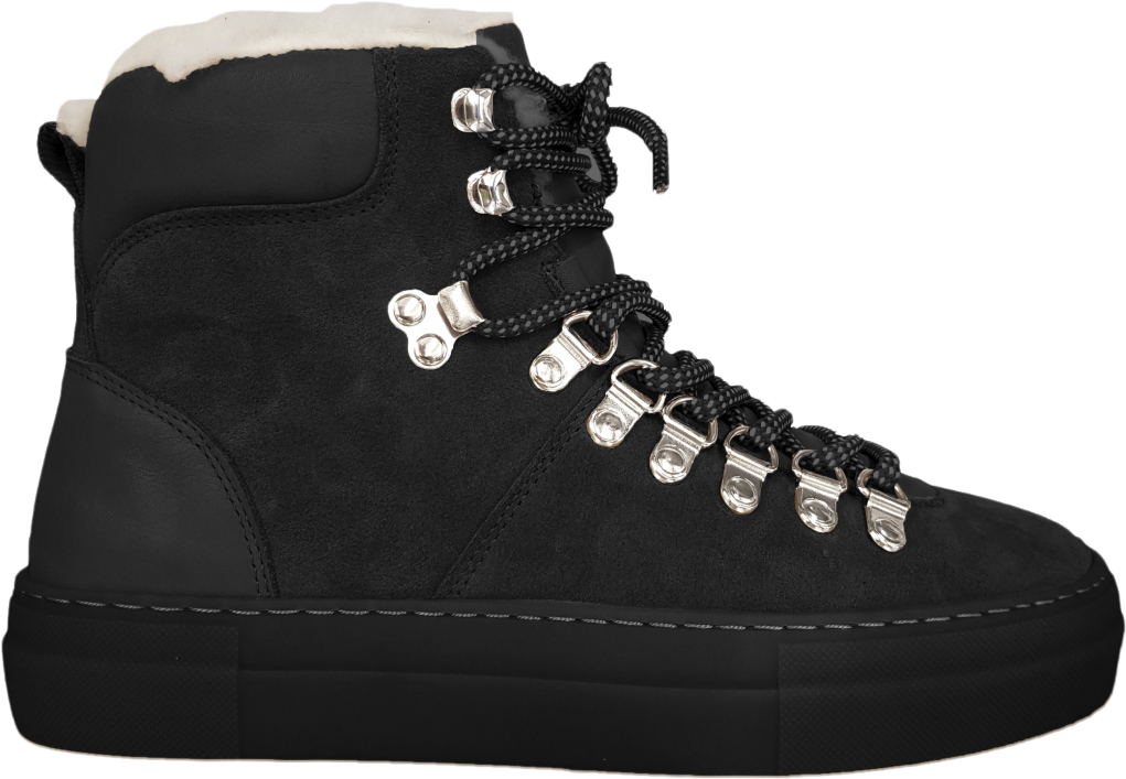 Evy Black Suede