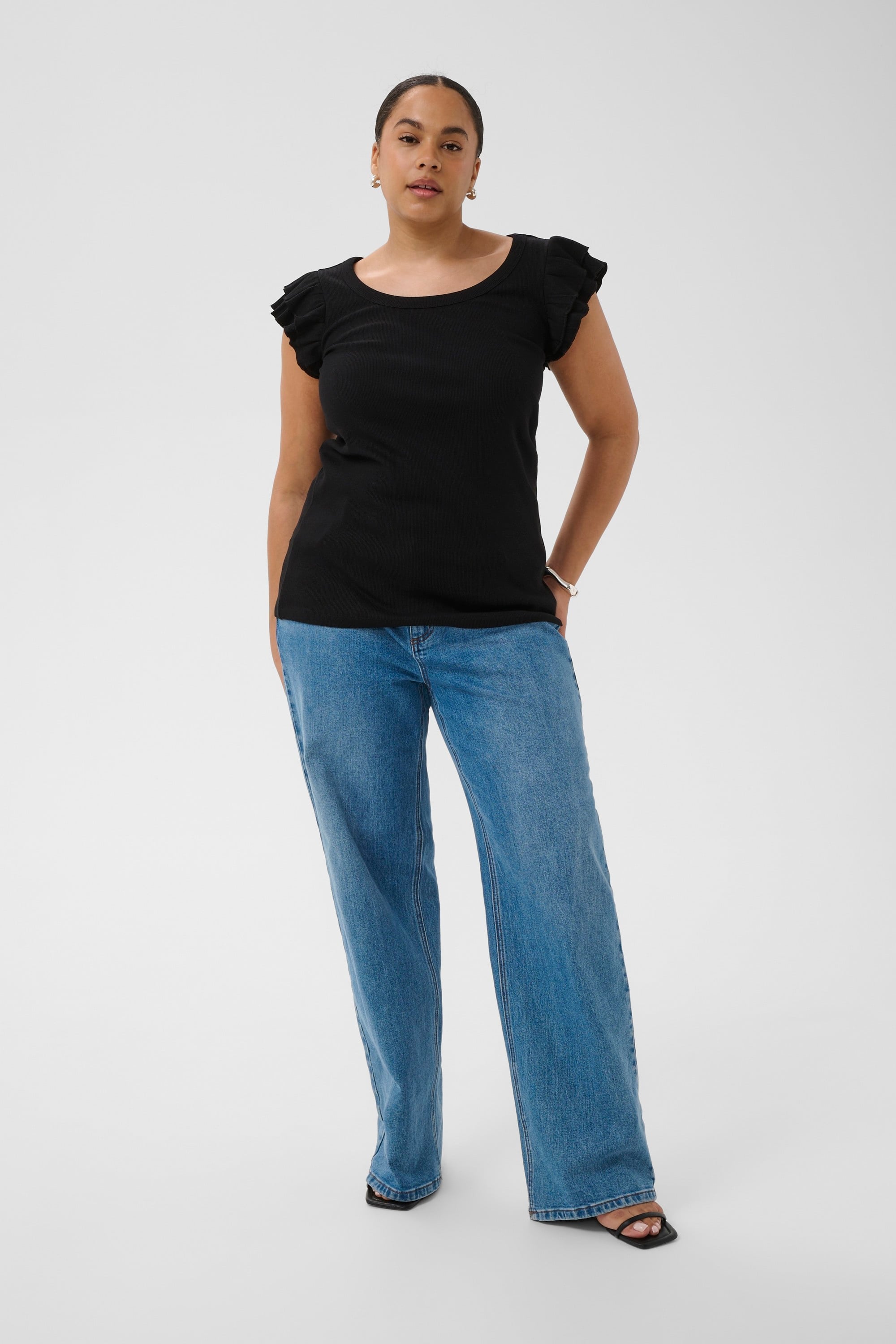 Kccarina Flounce Top