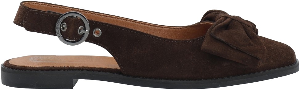 Casdiana Bow Slingback Suede