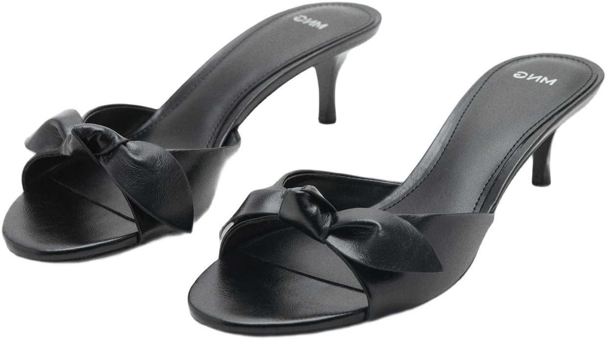 Bow Heel Sandals