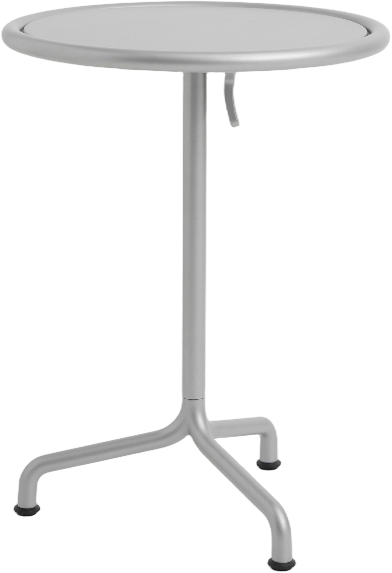 Deville Table Silver Grey Powder co