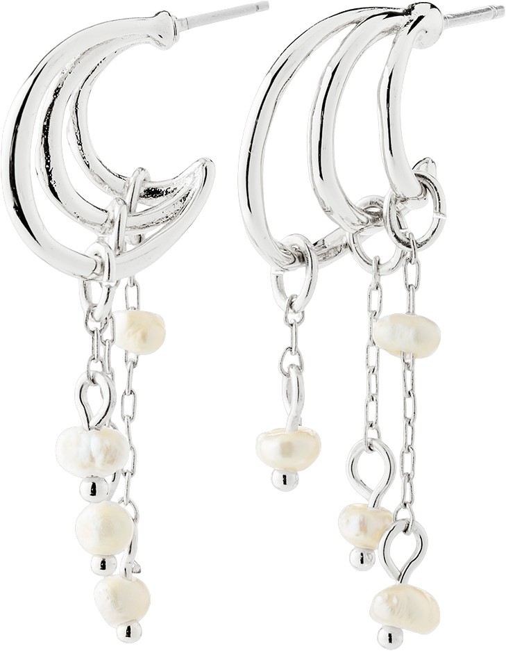 Lunith Earrings Silverplated