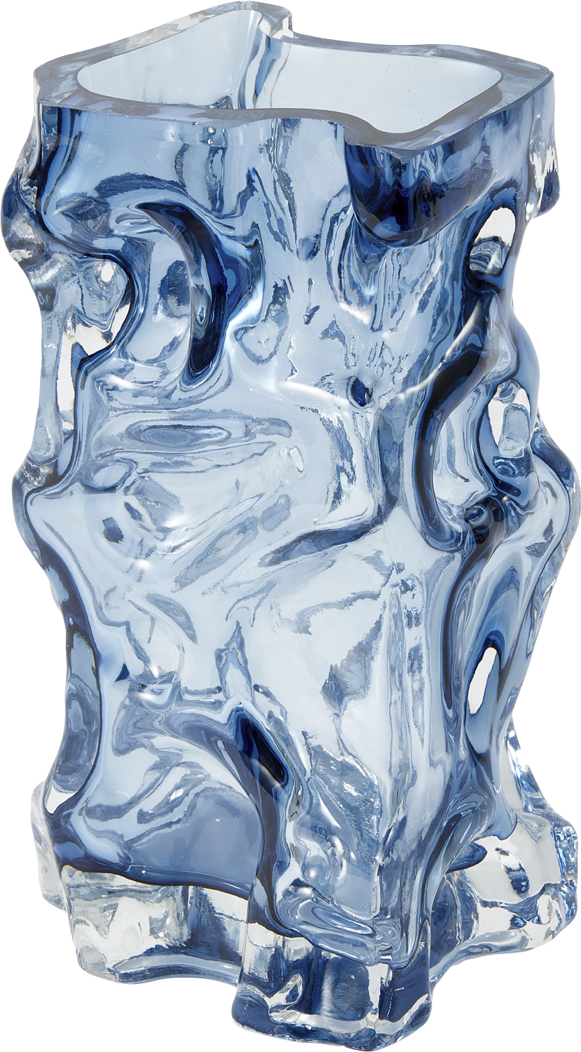Vase ice Dark Blue