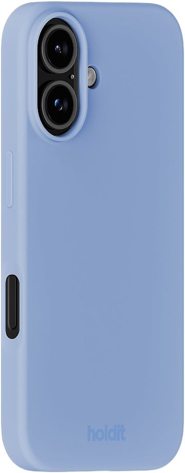 Silicone Case Iphone 16 Soft Cobalt