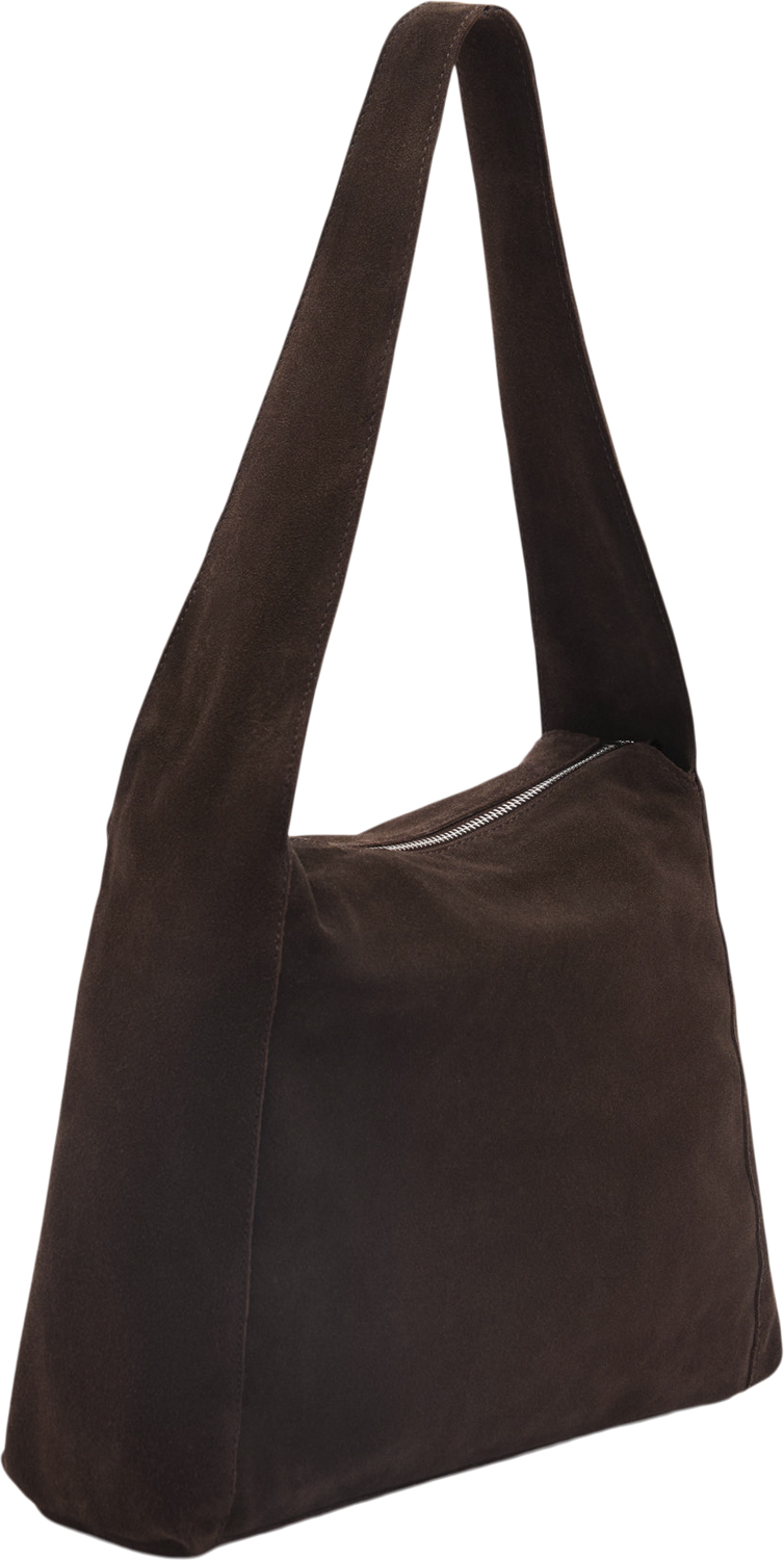 Suede Shopper Bag