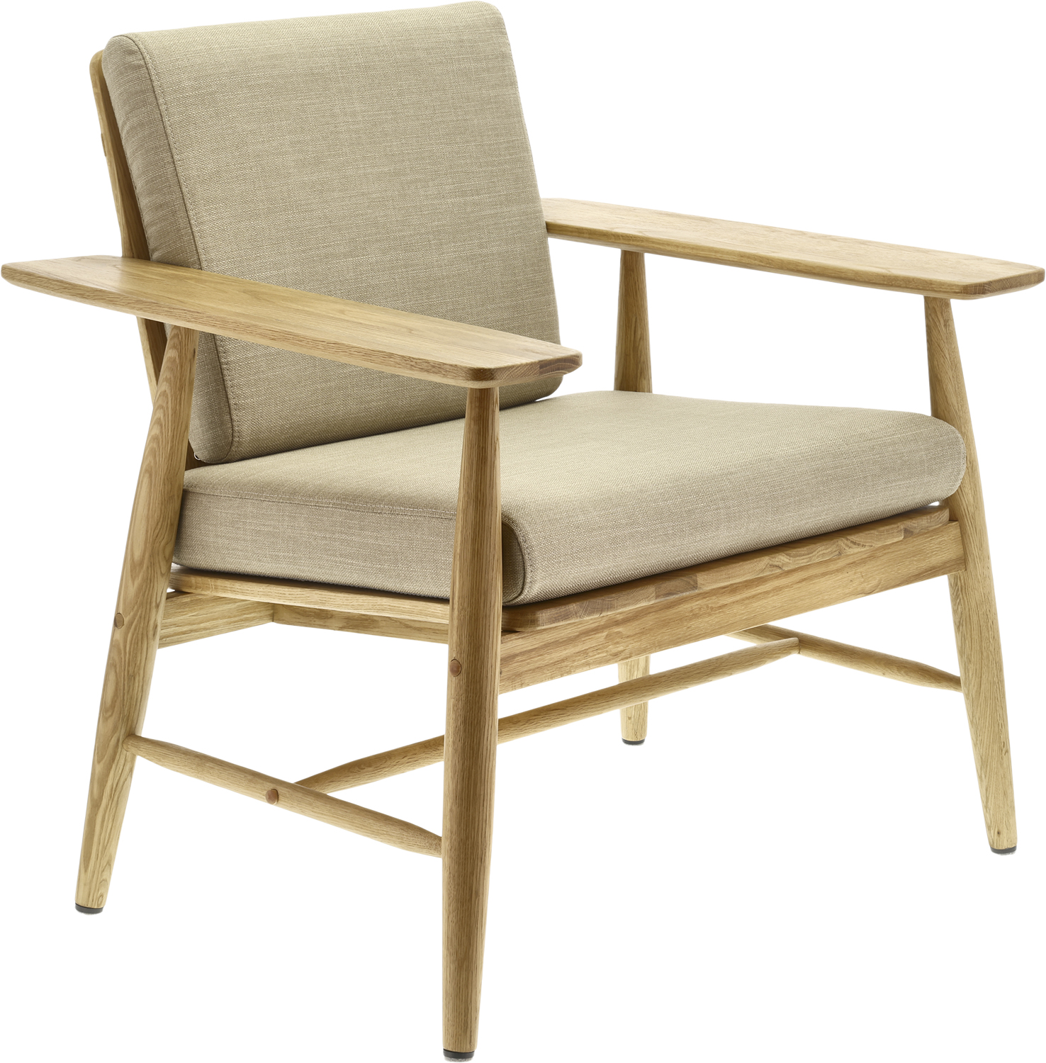 Loungestol Bodo 66 x 78 x 79 cm Naturolieret Massiv eg