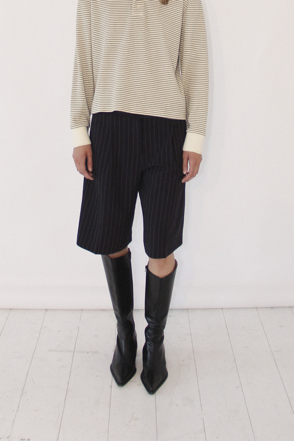 Steven Pleat Shorts