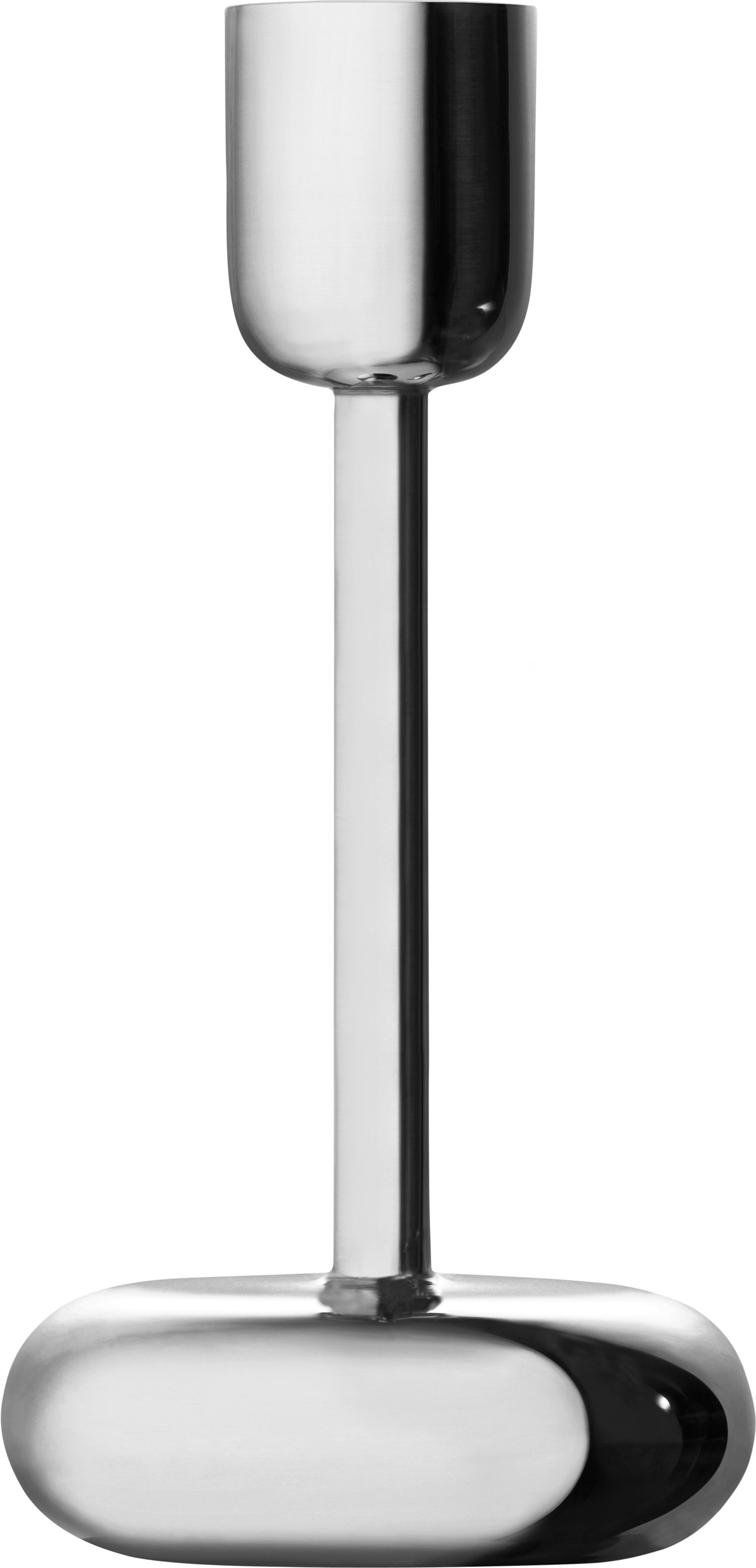 Nappula Lysestage 18,3 cm Stål