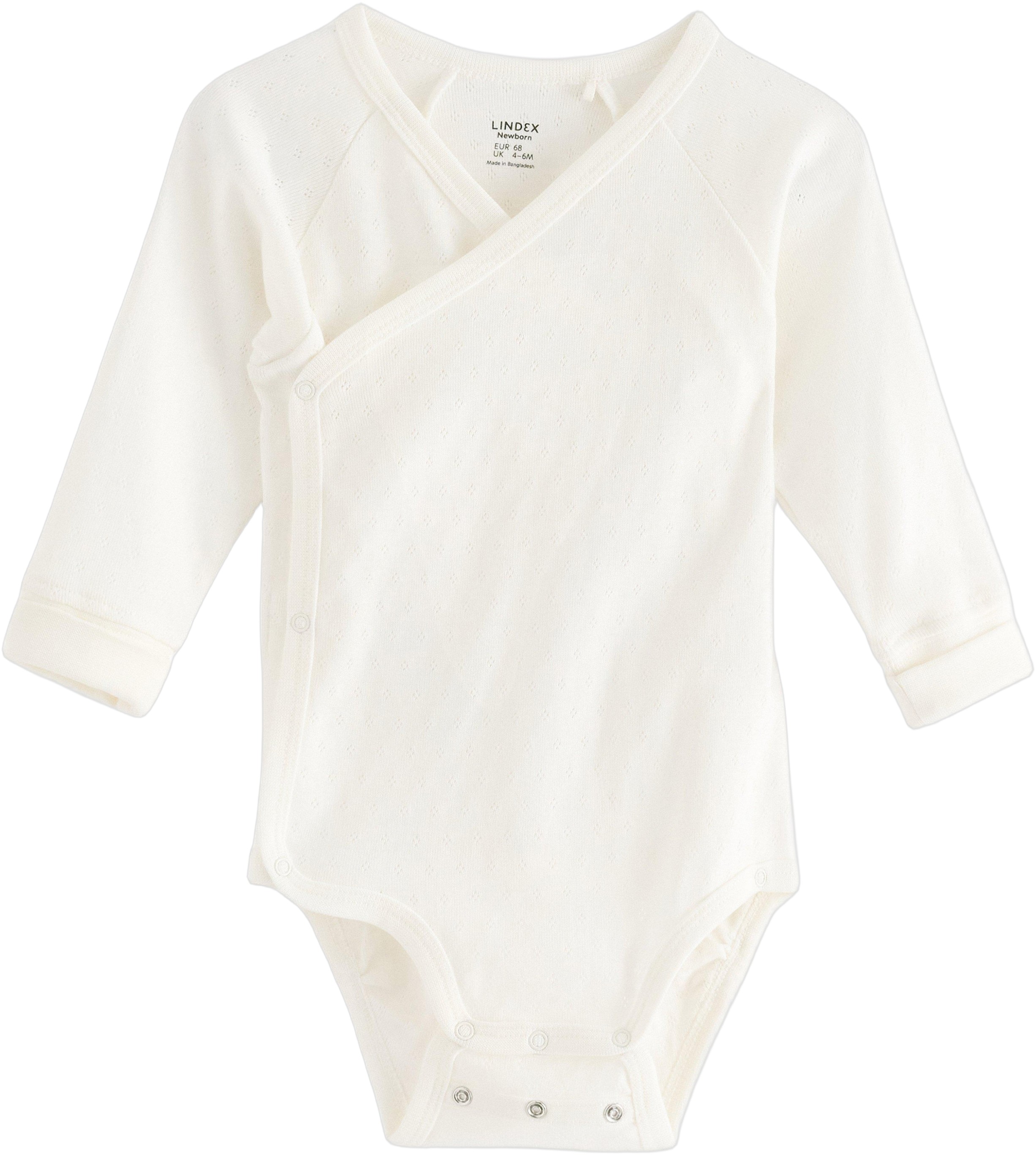 Longsleeved Wrap Bodysuit in Soft