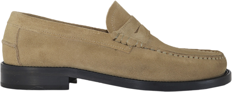 Miles Penny Loafer Earth Suede
