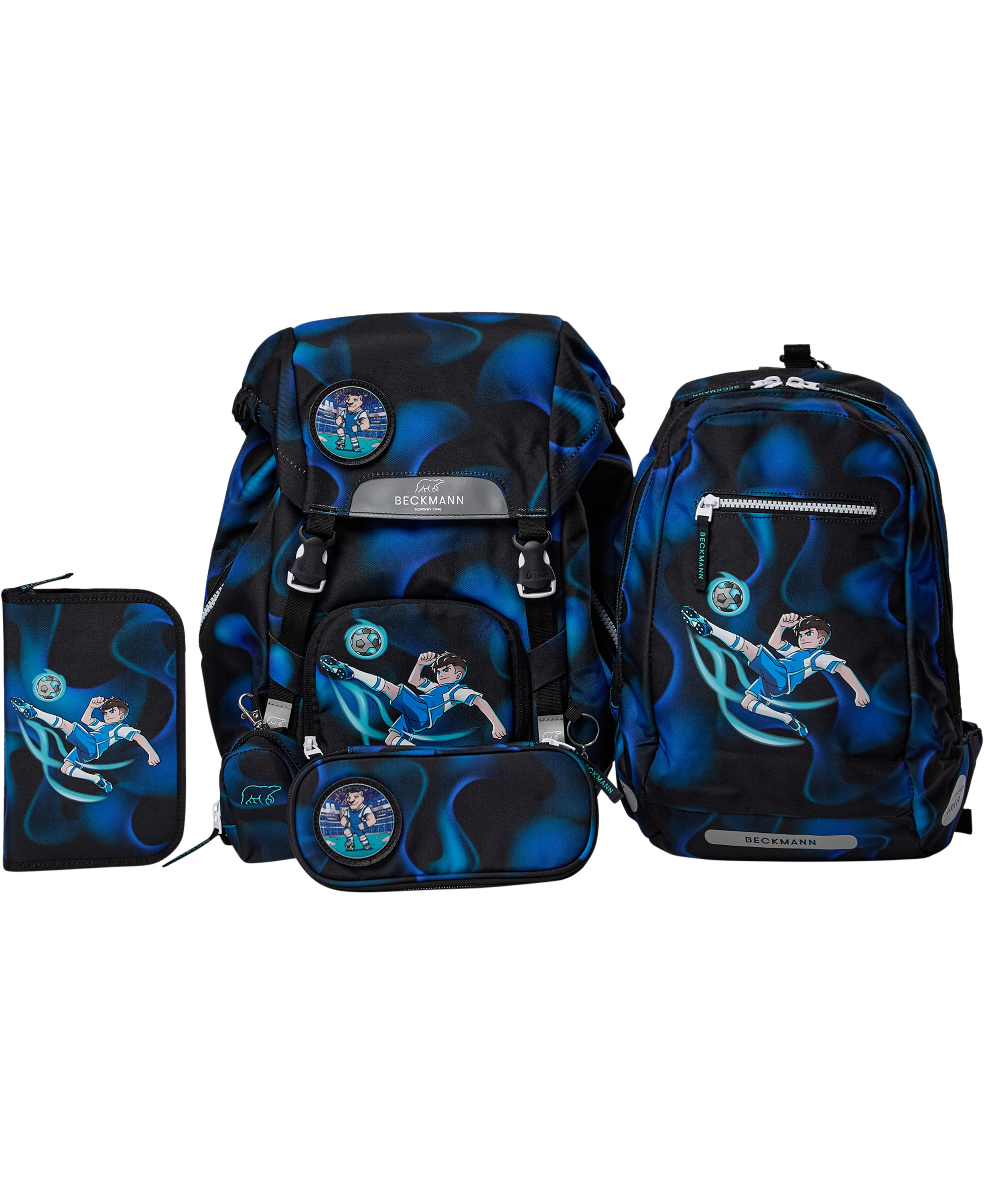 Beckmann Classic Skoletaskesæt