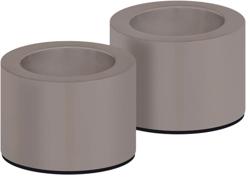 Light Candleholder Taper, Sandstone, 2pack, 3,25x2,32 cm