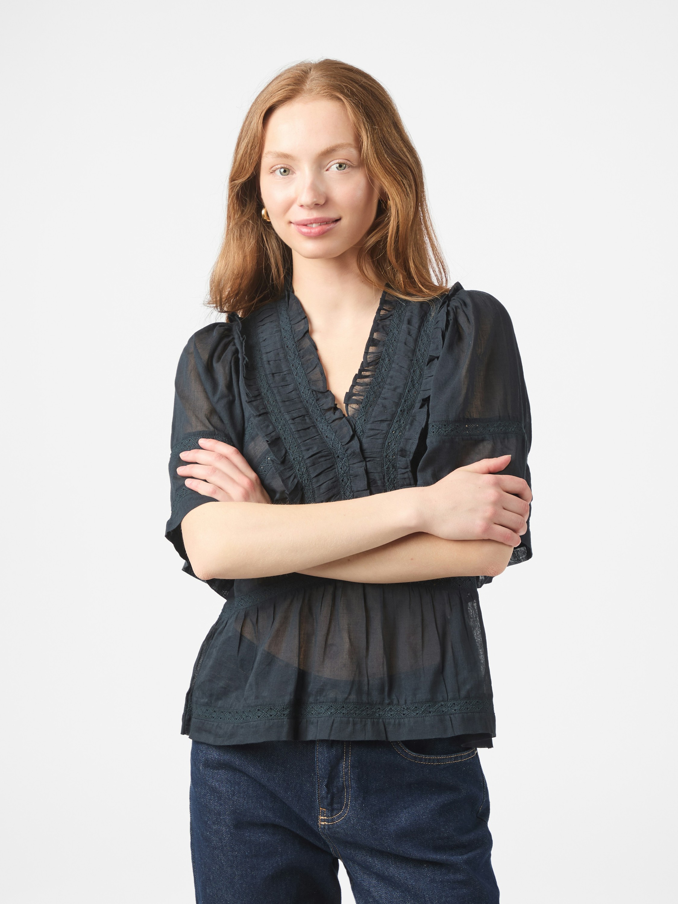 Evienne S Voile Top