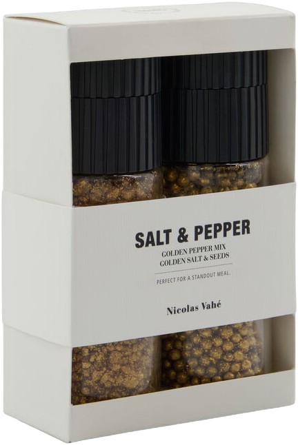 Gift box, Golden Salt & Seeds + Pepper mix, 86|73 g|g