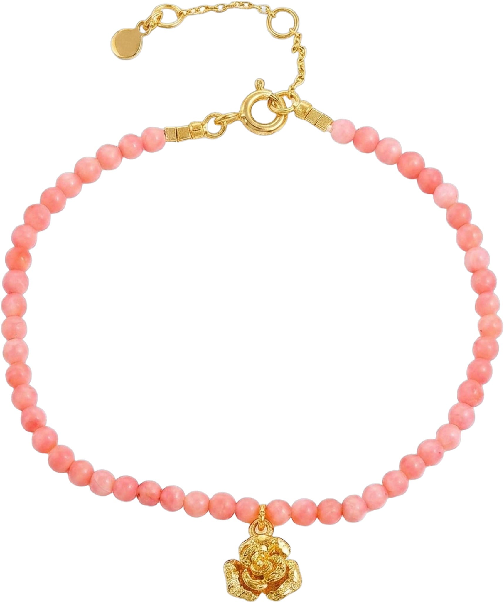 Luna Flora Coral Armbånd