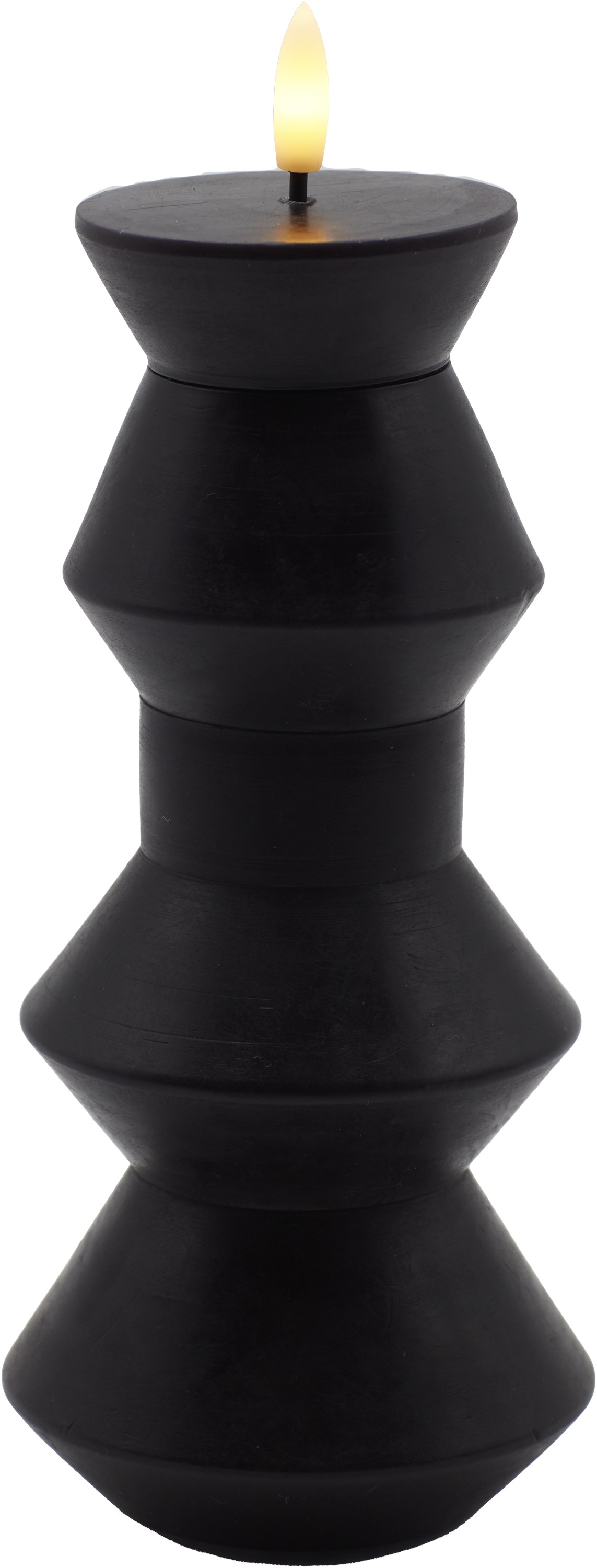 Nordisk Skulptur, Sille Geometri Ø9,2x20,3 cm, Sort - DKK 97 - Spar 25%