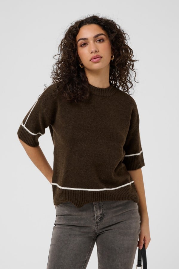 Kajinie Knit Pullover1/2 Sleeve