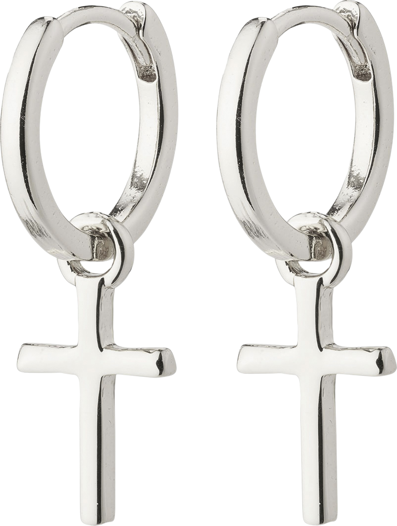 Daisy Recycled Hoop Øreringe Med