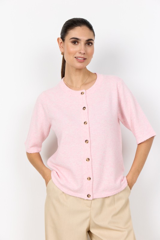 Scorlean 9 Cardigan Lyserød