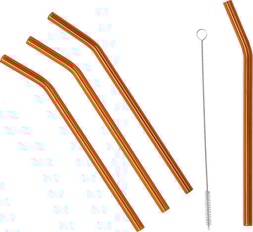 Sugerør 'Malle' Glas