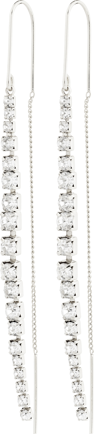 SKY Chain Earrings Silverplated