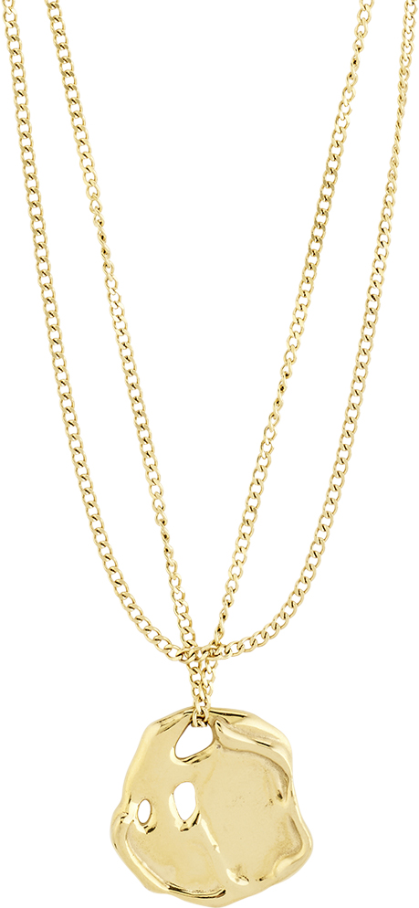 Dawn Necklaces, 2in-1 set, Gold-plated
