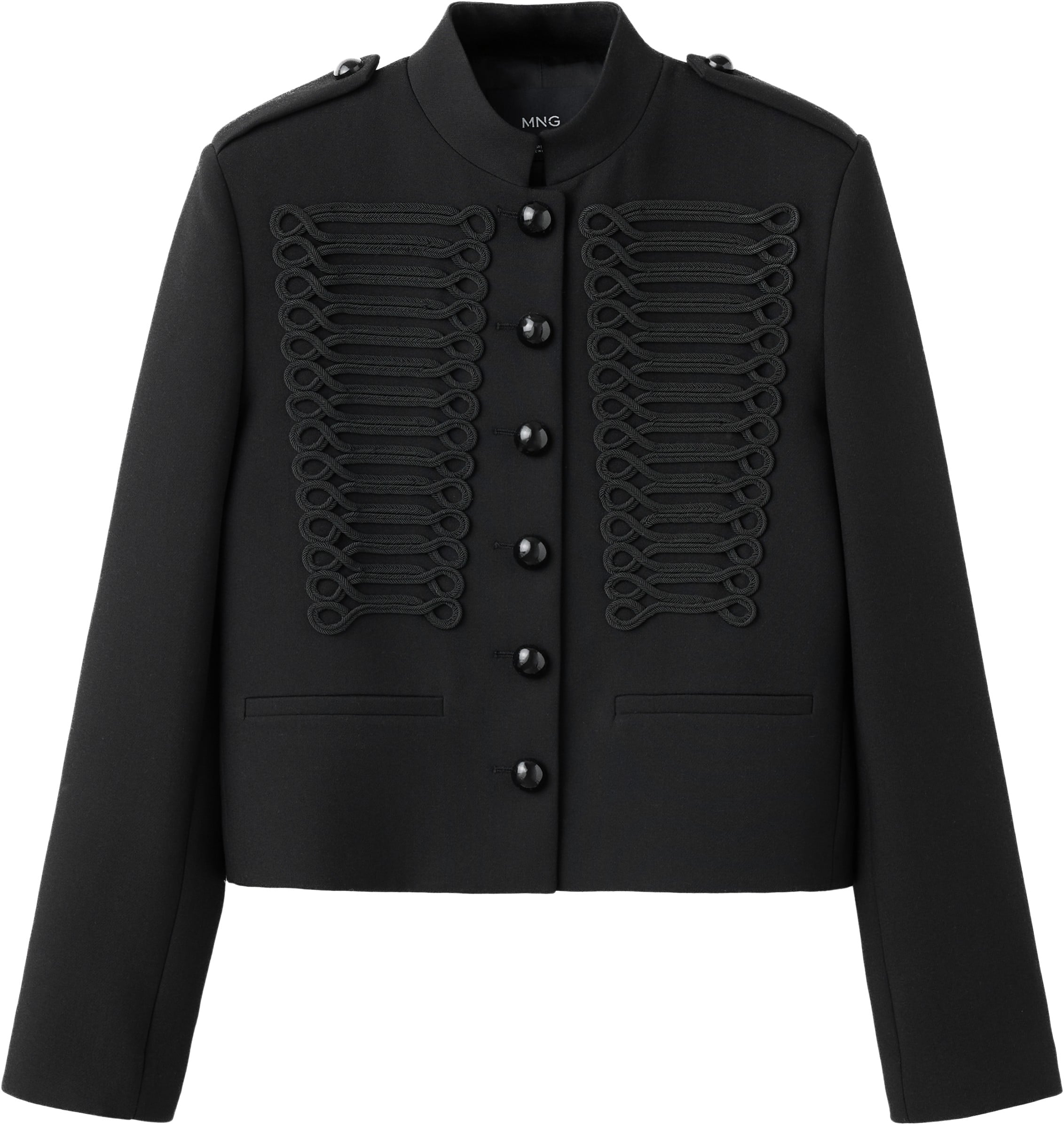 Jacket With Standup Collar and tog