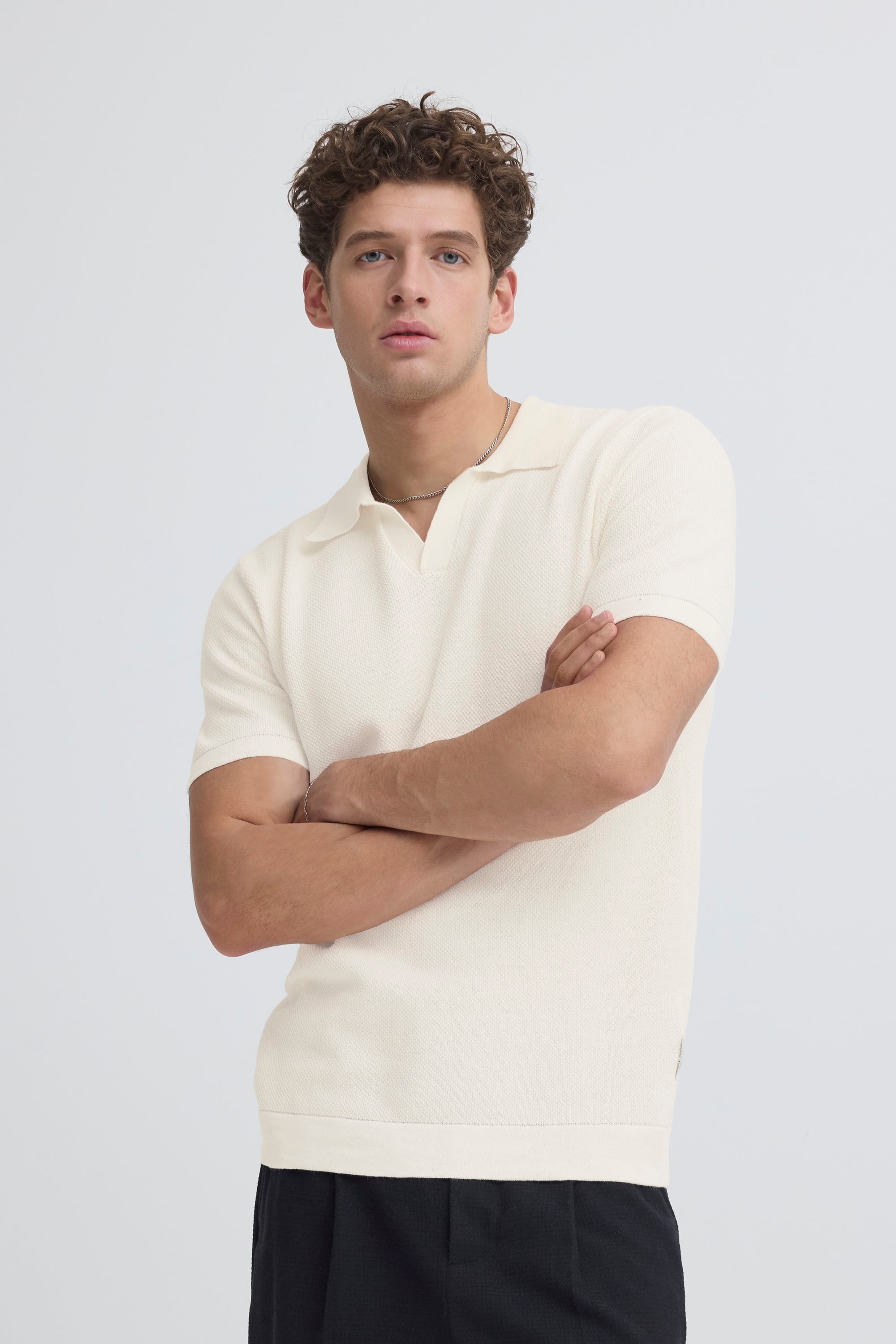 Cfmateo SS Structured Polo KNI