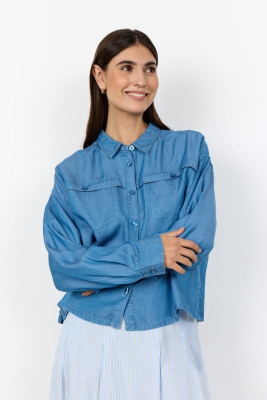 Scliv 60 Skjorte Blå