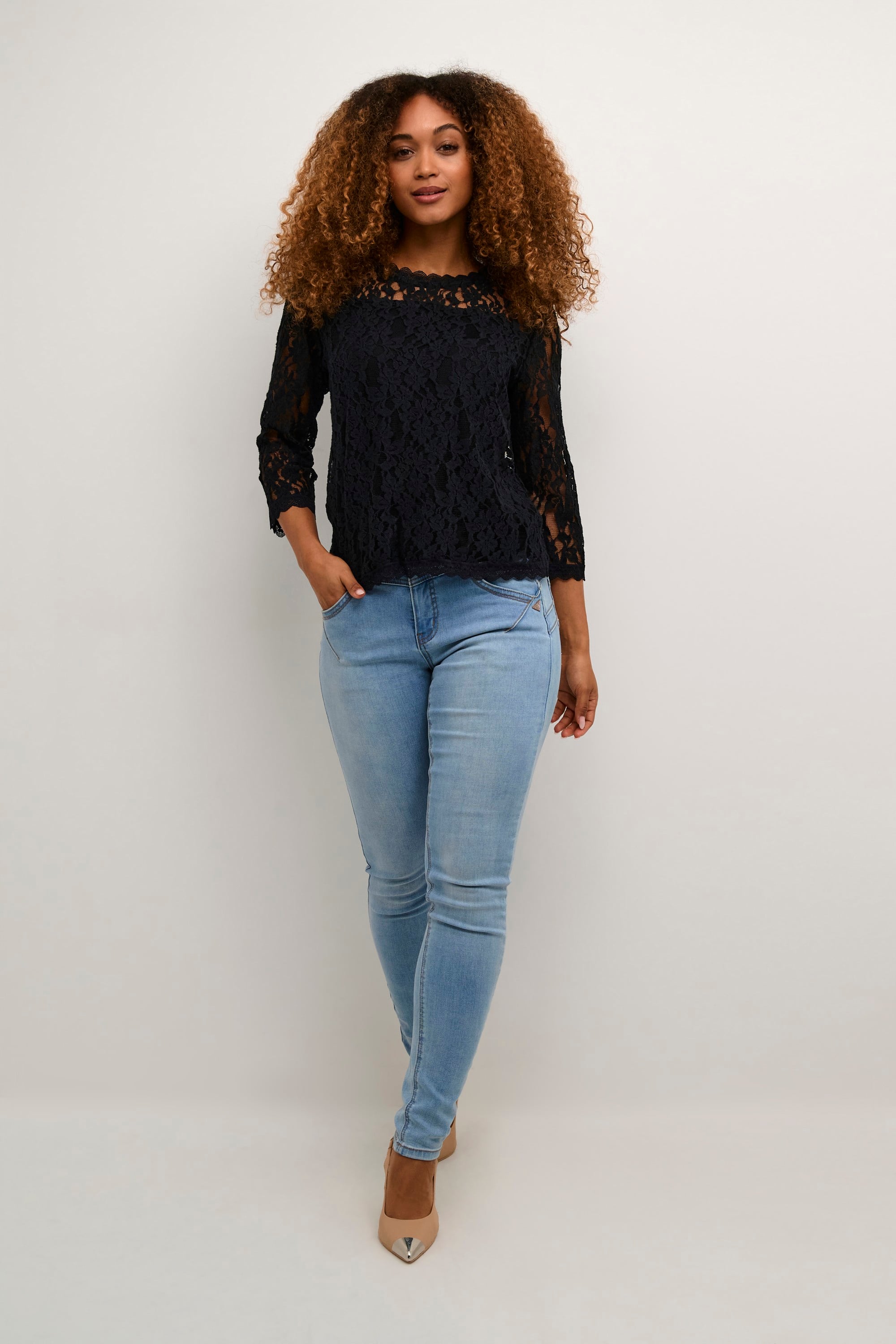 Crkit 3/4 Sleeve Blouse