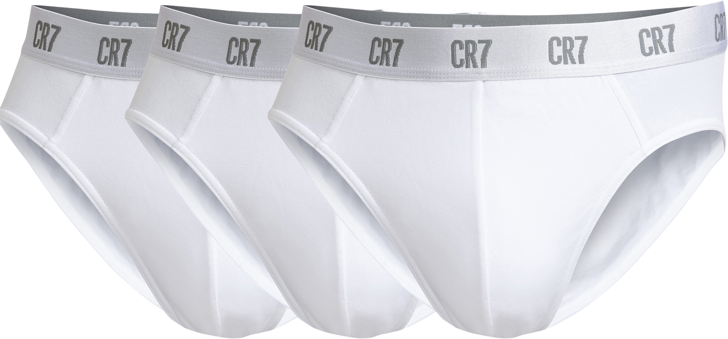 CR7 Basic, Brief, 3pack - Køb til DKK 150 - Spar 49%