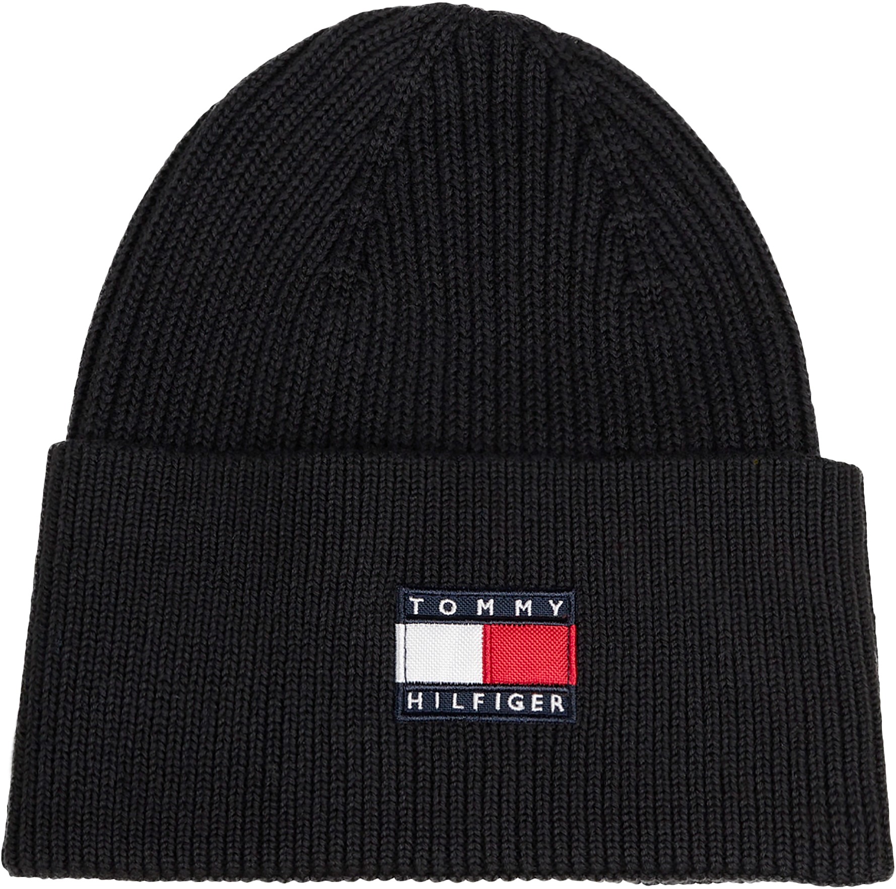 Kids' Heritage Flag Logo Ribknit Beanie