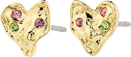 Ryan Heart Earrings Goldplated
