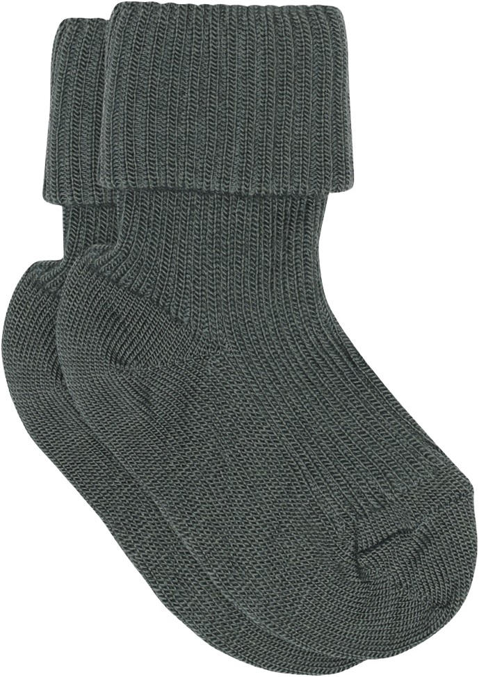Wool rib Baby Socks